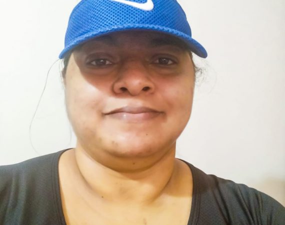 Juliana Oliveira tenta uma vida mais saudável